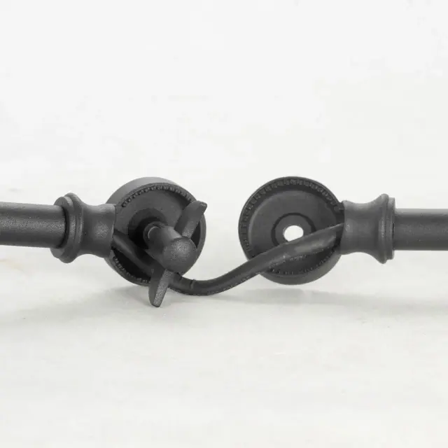 Настольная лампа Lussole LSP-0598 ПОЛК — черный, ракурс 4