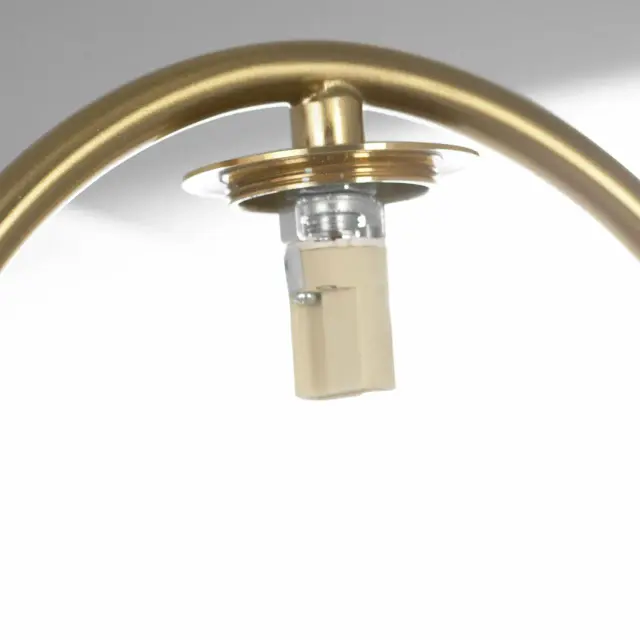 Настольная лампа Lussole LSP-0612 КЛЕБУРН — золотой, ракурс 3