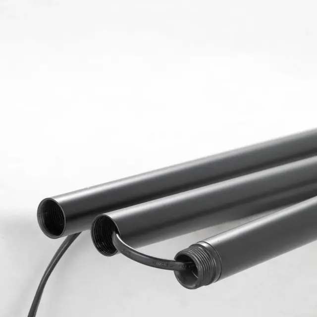 Торшер Lussole LSP-0613 КЛЕБУРН — черный, ракурс 4