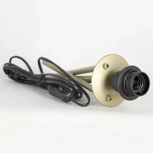 Торшер Lussole LSP-0635 ТРАКСТОН — золотой, ракурс 2