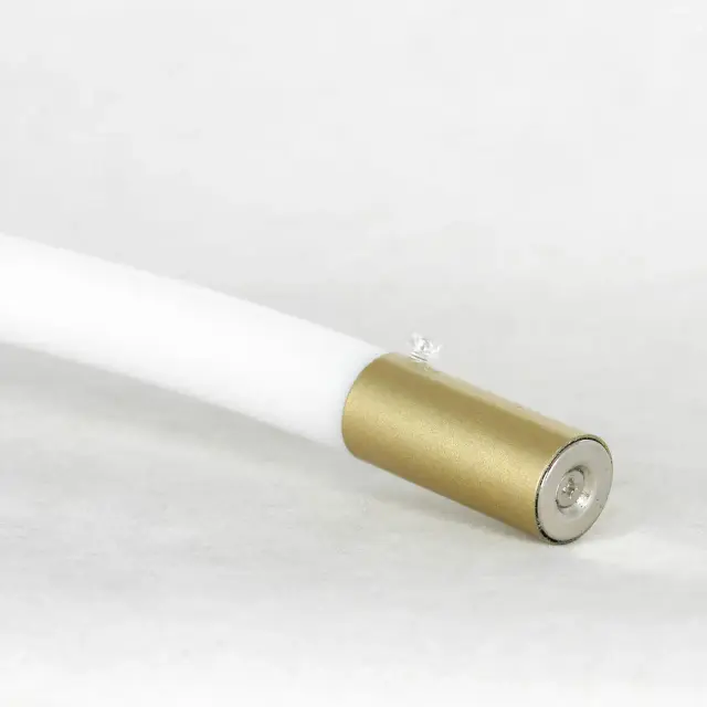 Торшер Lussole LSP-0651 РИВЕР — золотой, ракурс 2