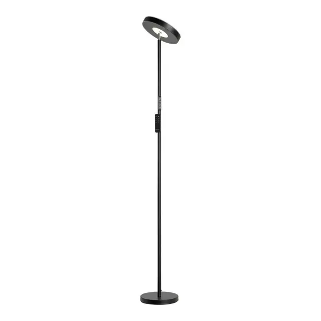 Торшер Lussole LSP-0901-SE КАРМЕЛ — черный, ракурс 2
