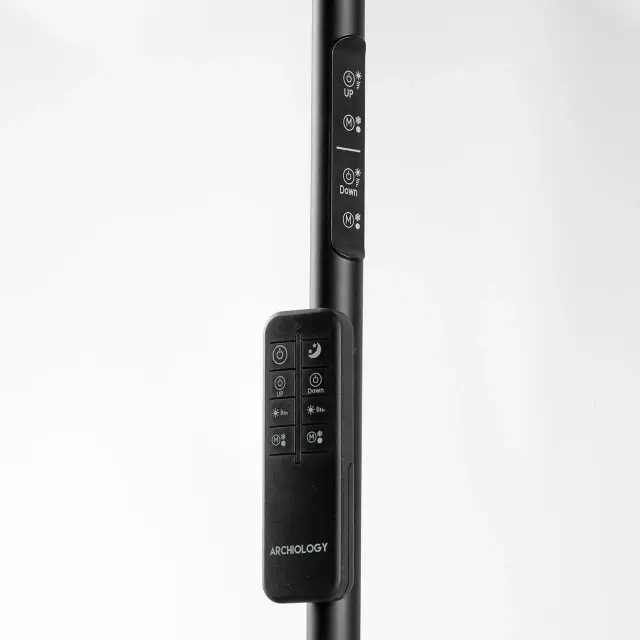 Торшер Lussole LSP-0901-SE КАРМЕЛ — черный, ракурс 5