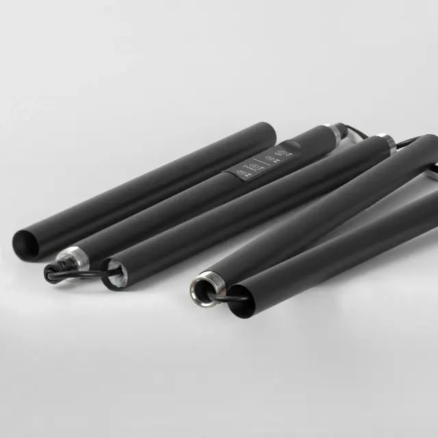 Торшер Lussole LSP-0901-SE КАРМЕЛ — черный, ракурс 7