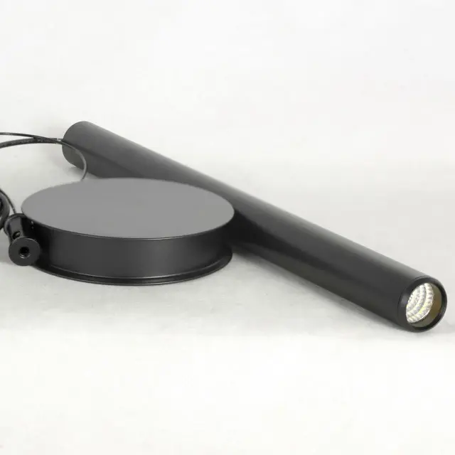Светильник Lussole LSP-7014 БРИДЖЕПОРТ — черный, ракурс 2