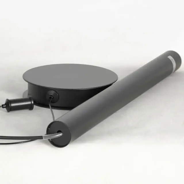 Светильник Lussole LSP-7014 БРИДЖЕПОРТ — черный, ракурс 3