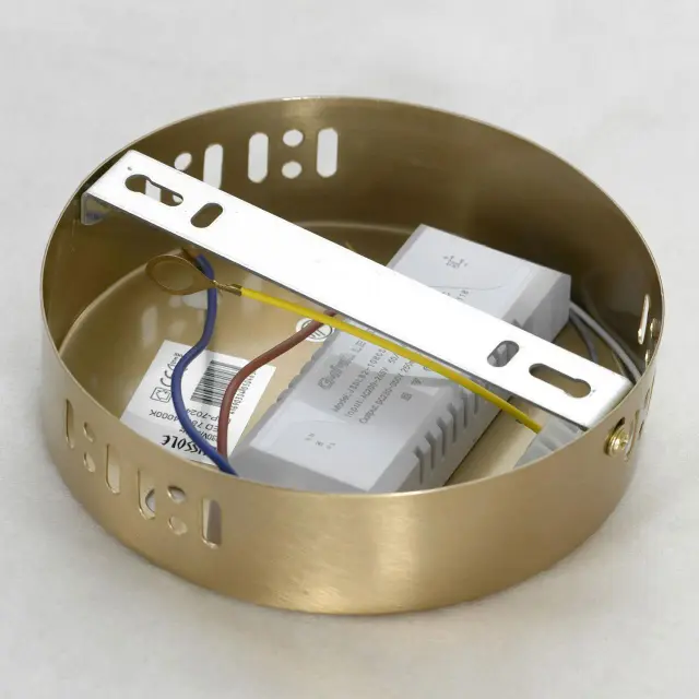 Люстра Lussole LSP-7024 СЕНТЕНИАЛ — золотой, ракурс 5