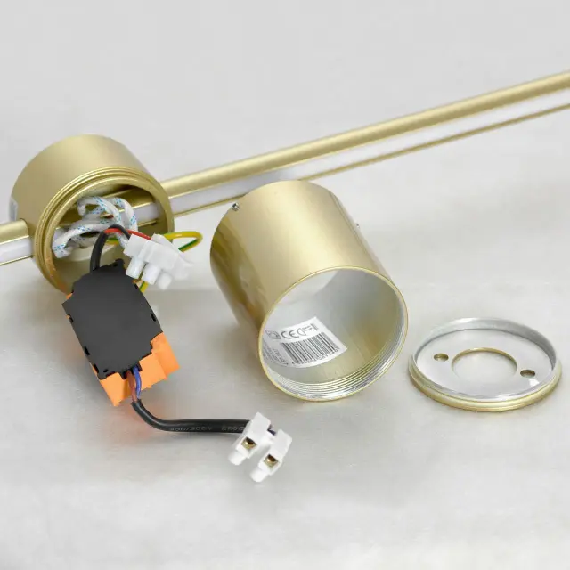Бра Lussole LSP-7037 БРИДЖЕПОРТ — золотой, ракурс 5