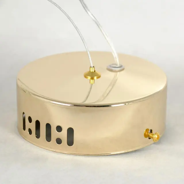 Светильник Lussole LSP-7064 ЭНТЕРПРАЙС — золотой, ракурс 4