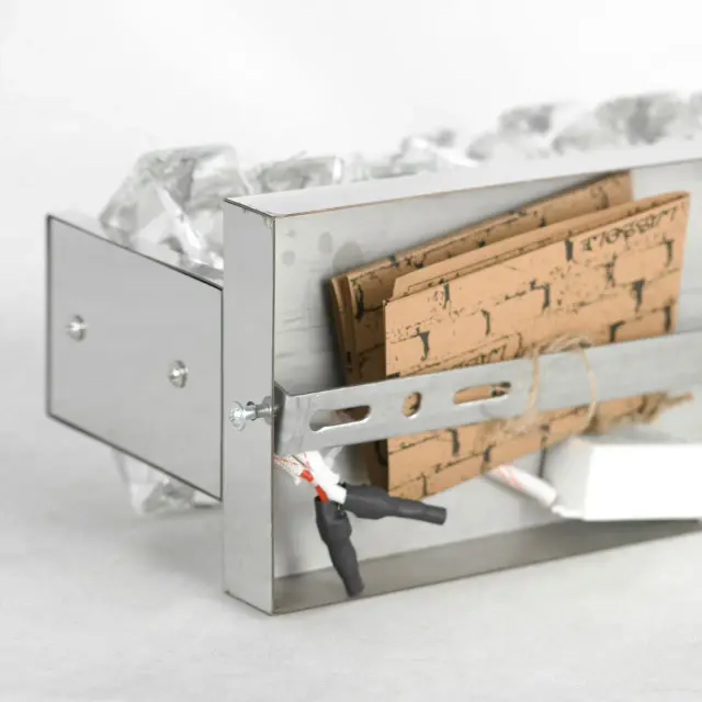 Бра Lussole LSP-7065 ЭНТЕРПРАЙС — хром, ракурс 3