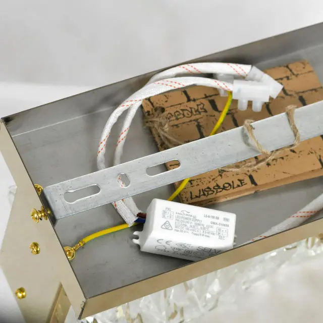 Бра Lussole LSP-7066 ЭНТЕРПРАЙС — золотой, ракурс 4