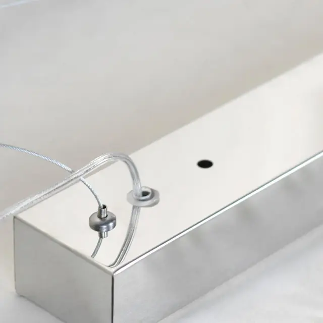 Светильник Lussole LSP-7067 ЭНТЕРПРАЙС — хром, ракурс 3