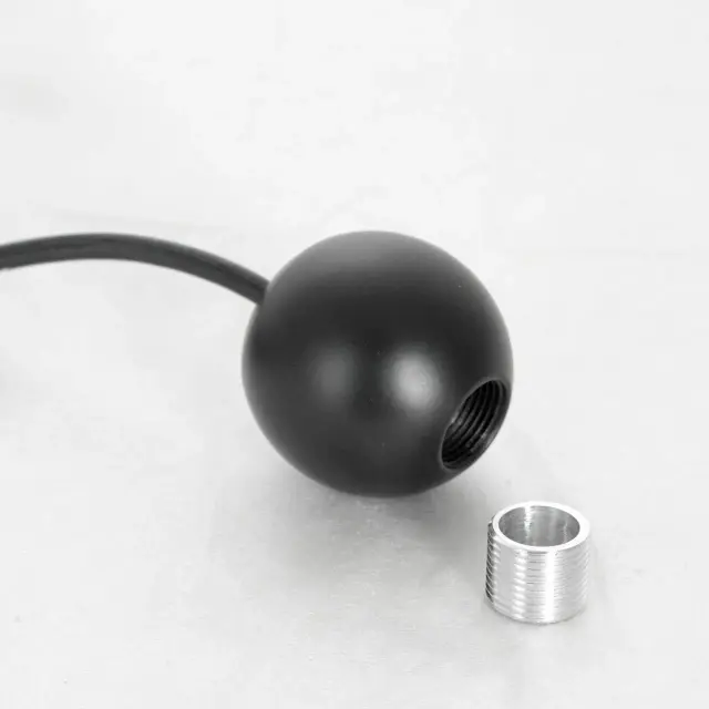 Люстра Lussole LSP-7069 БЕНД — черный, ракурс 3