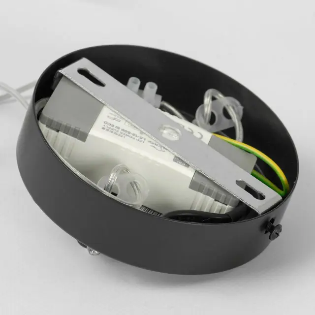 Светильник Lussole LSP-7089 ЛАНКАСТЕР — черный, ракурс 6
