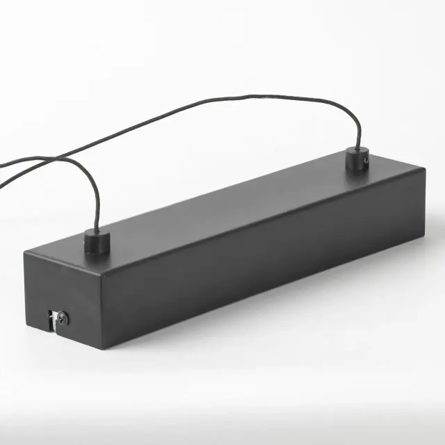 Светильник Lussole LSP-7134 МУРРИЕТА — черный, ракурс 4