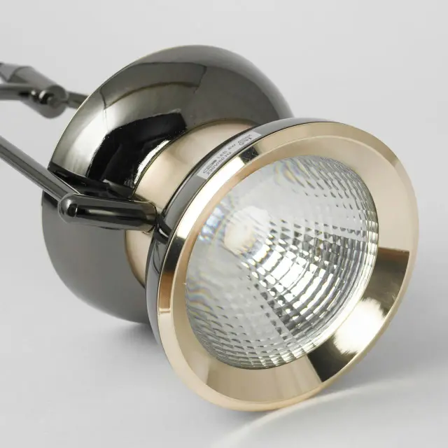 Светильник Lussole LSP-7139 КАЛХАУН — черный, ракурс 2