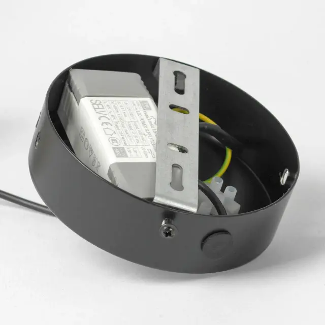 Светильник Lussole LSP-7154 БРАДФОРД — черный, ракурс 6