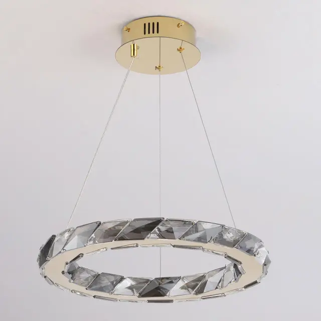 Светильник Lussole LSP-7156 ЦИТРАС — золотой, ракурс 2