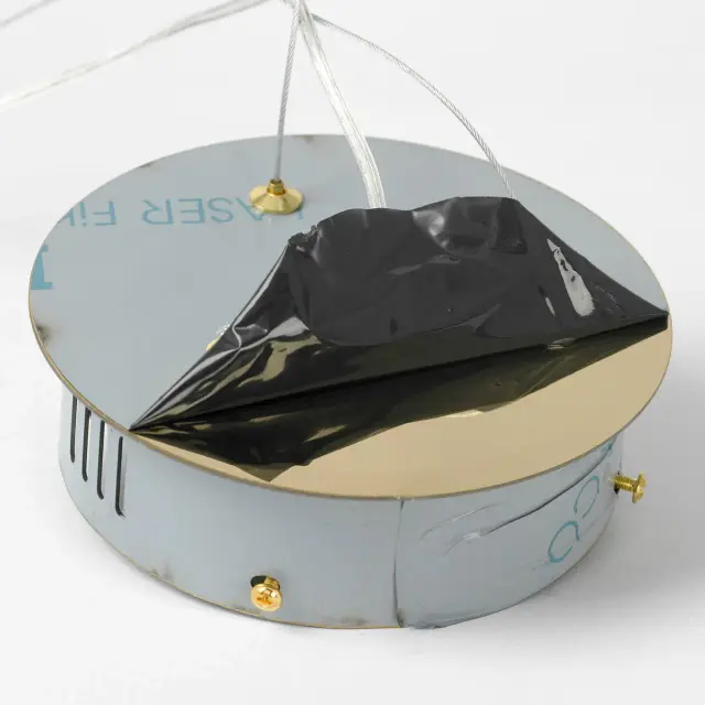 Светильник Lussole LSP-7157 ЦИТРАС — золотой, ракурс 4