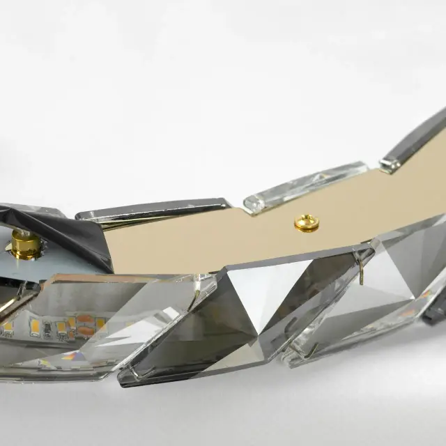Светильник Lussole LSP-7158 ЦИТРАС — золотой, ракурс 2