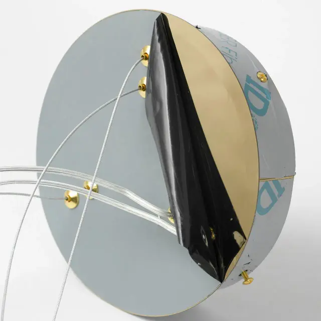 Светильник Lussole LSP-7158 ЦИТРАС — золотой, ракурс 4