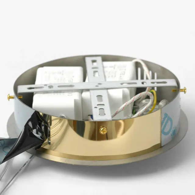 Светильник Lussole LSP-7158 ЦИТРАС — золотой, ракурс 5