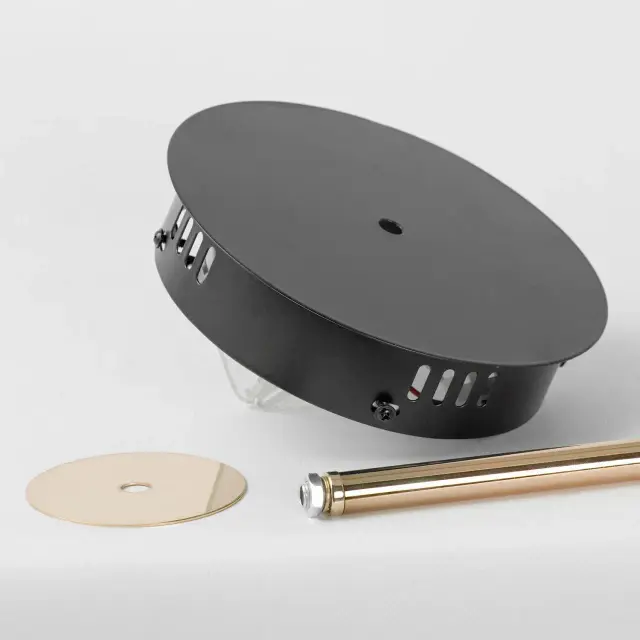 Люстра Lussole LSP-7168 ТОРАНС — черный, ракурс 3