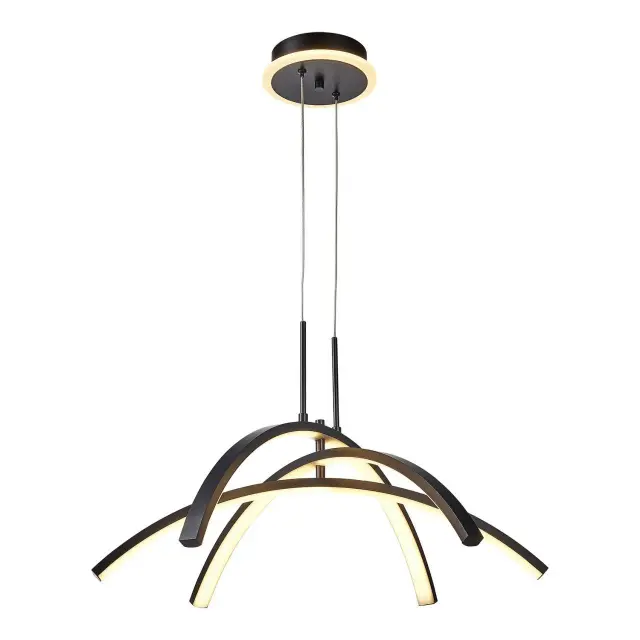 Люстра Lussole LSP-7195 АНТИО — черный