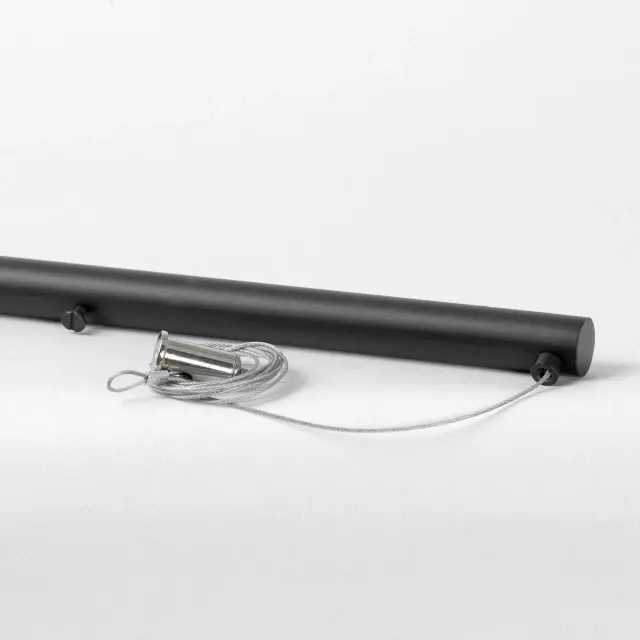 Светильник Lussole LSP-7200 КАРРОЛЛТОН — черный, ракурс 4