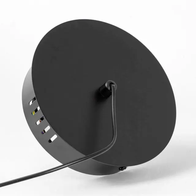 Светильник Lussole LSP-7200 КАРРОЛЛТОН — черный, ракурс 5