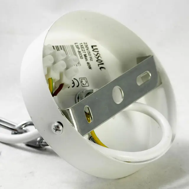 Светильник Lussole LSP-8030 КЕТЧИКАН — белый, ракурс 7