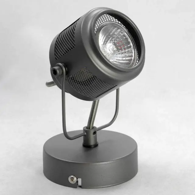 Спот Lussole LSP-8045 ХАЙНЕС — черный, ракурс 2