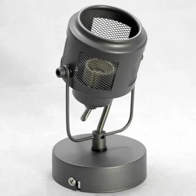 Спот Lussole LSP-8045 ХАЙНЕС — черный, ракурс 3
