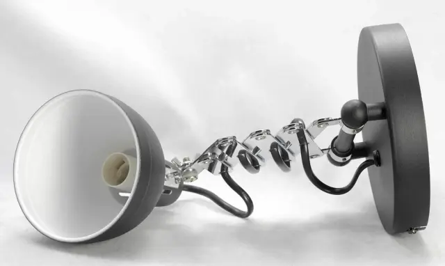 Бра Lussole LSP-8049 КОЙУКУК — черный, ракурс 3