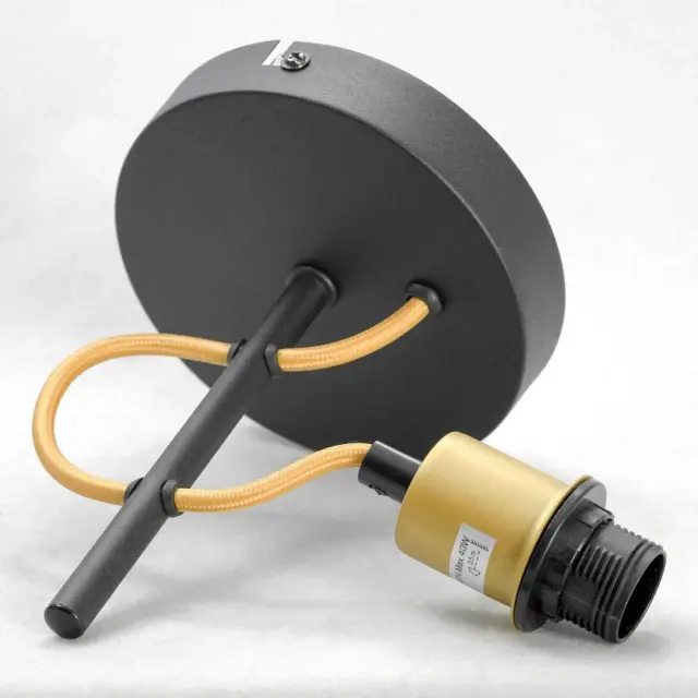 Бра Lussole LSP-8052 ЮКОН — черный, ракурс 2