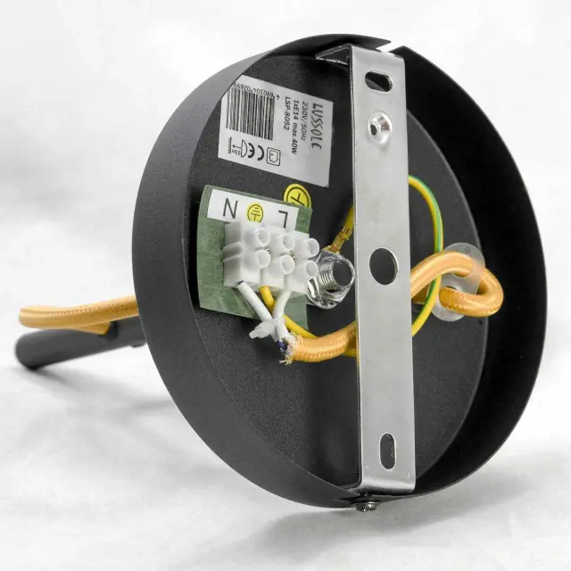 Бра Lussole LSP-8052 ЮКОН — черный, ракурс 5