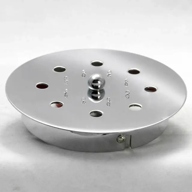 Люстра Lussole LSP-8081 ГРИНЛЕ — хром, ракурс 4