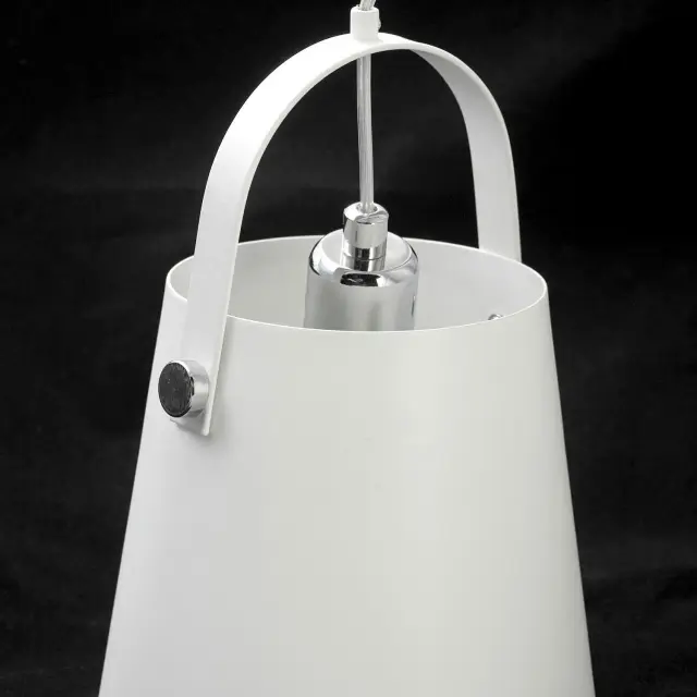 Люстра Lussole LSP-8098 БИСБИ — белый, ракурс 2
