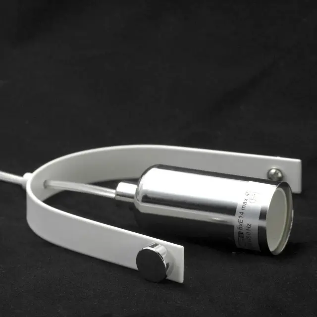 Люстра Lussole LSP-8098 БИСБИ — белый, ракурс 3