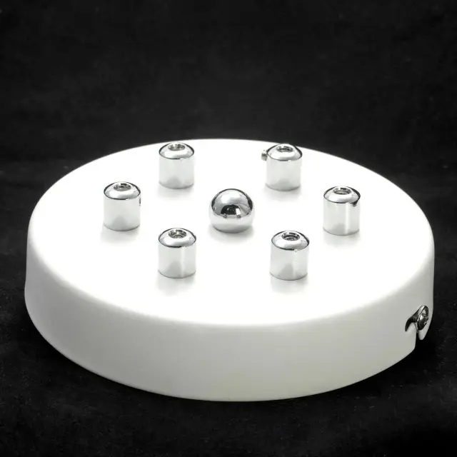 Люстра Lussole LSP-8098 БИСБИ — белый, ракурс 5