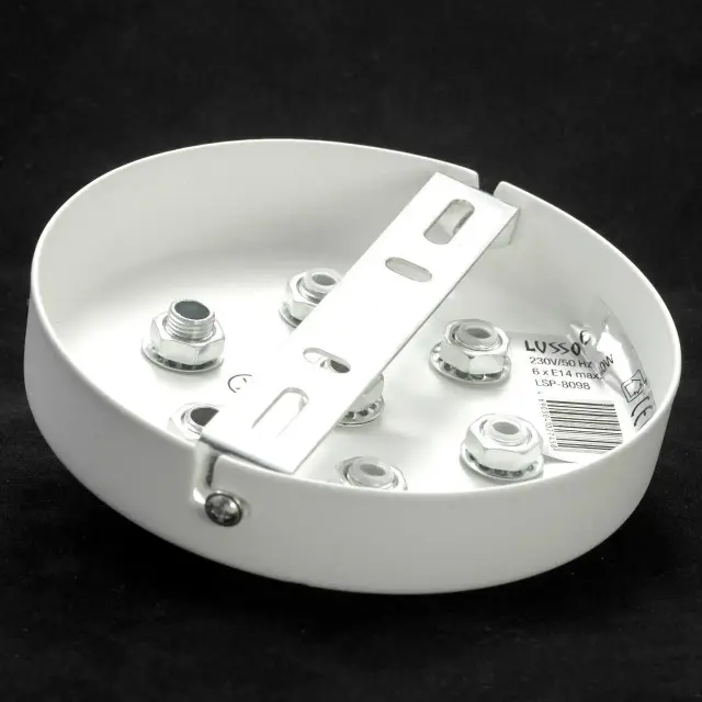 Люстра Lussole LSP-8098 БИСБИ — белый, ракурс 6