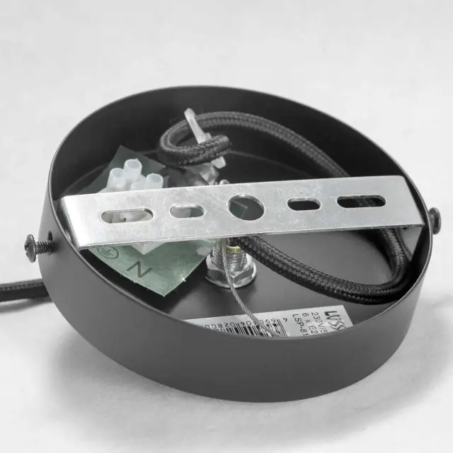 Светильник Lussole LSP-8146 ТРУМАН — черный, ракурс 6