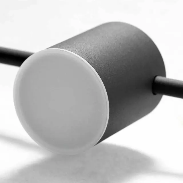 Светильник Lussole LSP-8152 ПИКВИСК — черный, ракурс 3
