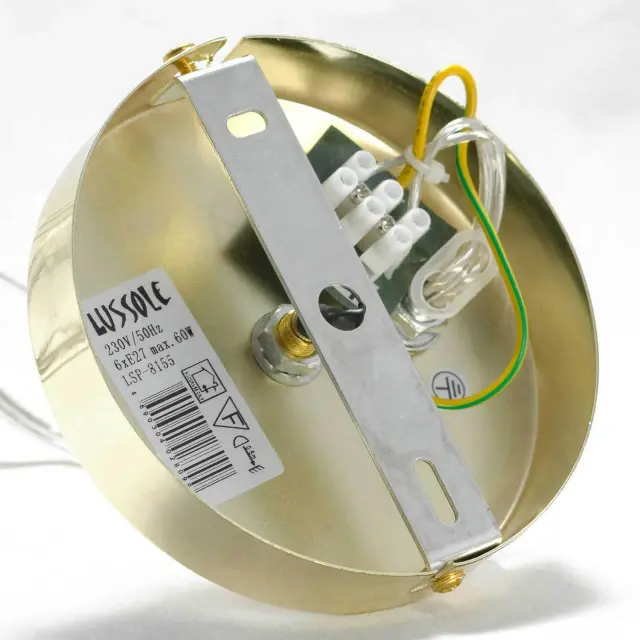 Люстра Lussole LSP-8155 ХАРОН — золотой, ракурс 6