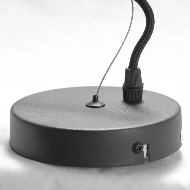 Люстра Lussole LSP-8156 ХАРОН — черный, ракурс 6