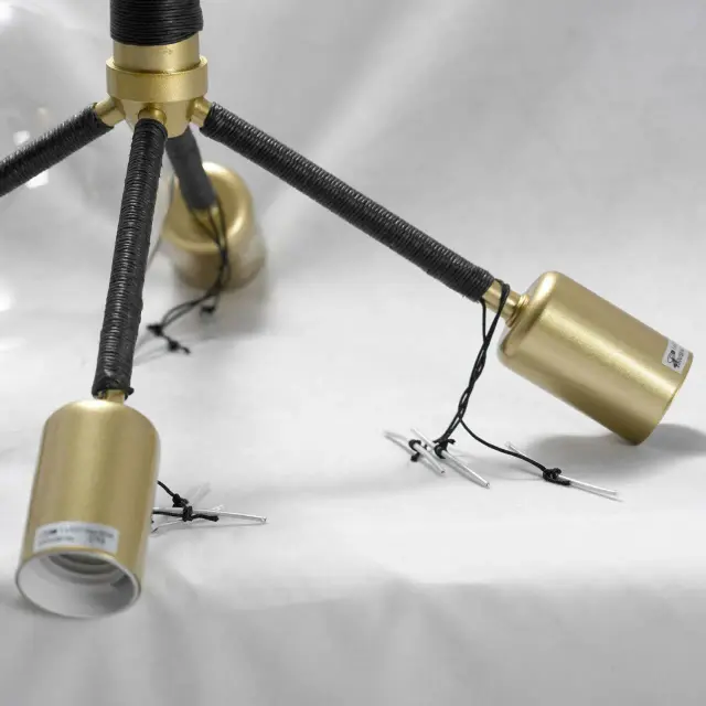 Светильник Lussole LSP-8171 МУРРЭЙ — золотой, ракурс 2