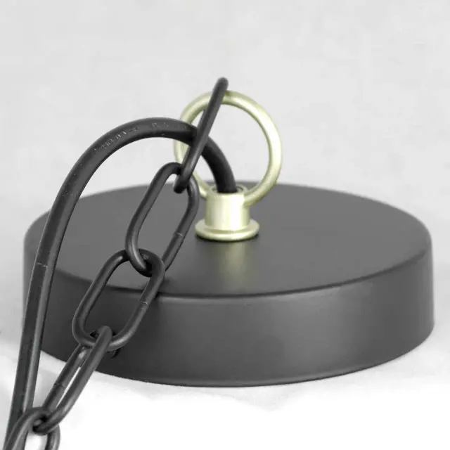 Люстра Lussole LSP-8198 РУЗВЕЛТ — черный, ракурс 6