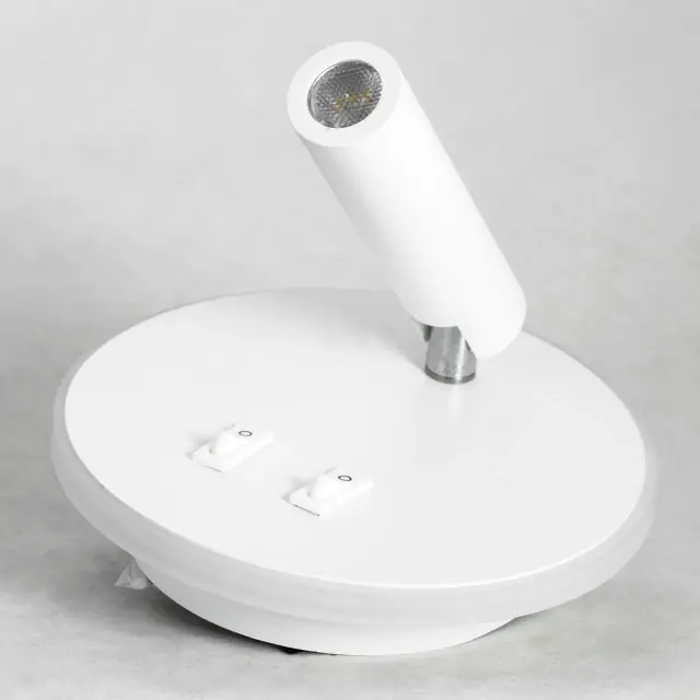 Бра Lussole LSP-8236 КОЗИ — белый, ракурс 2