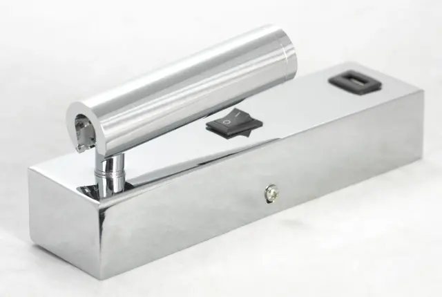 Бра Lussole LSP-8241 КОЗИ — хром, ракурс 4