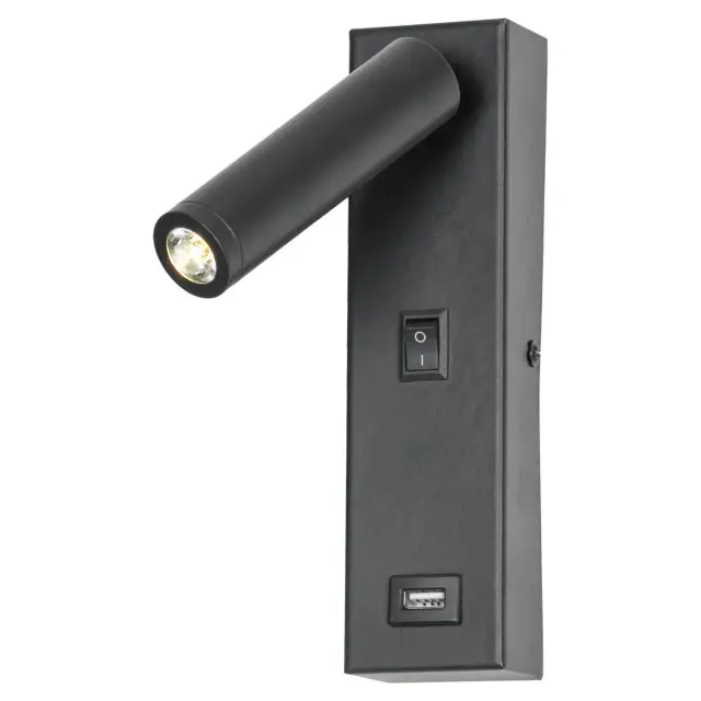 Бра Lussole LSP-8242 КОЗИ — черный